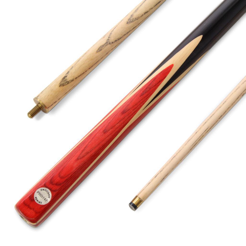 Pro 147 Windsor 57" Snooker Pool Cue with 9.5mm Tip - 5 Colours