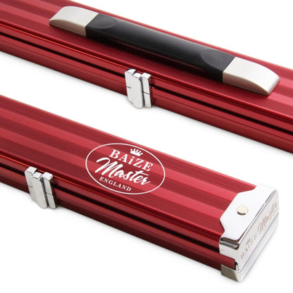 Baize Master Pro Line Aluminium Snooker Pool Case for 3/4 Cues - 4 Colours