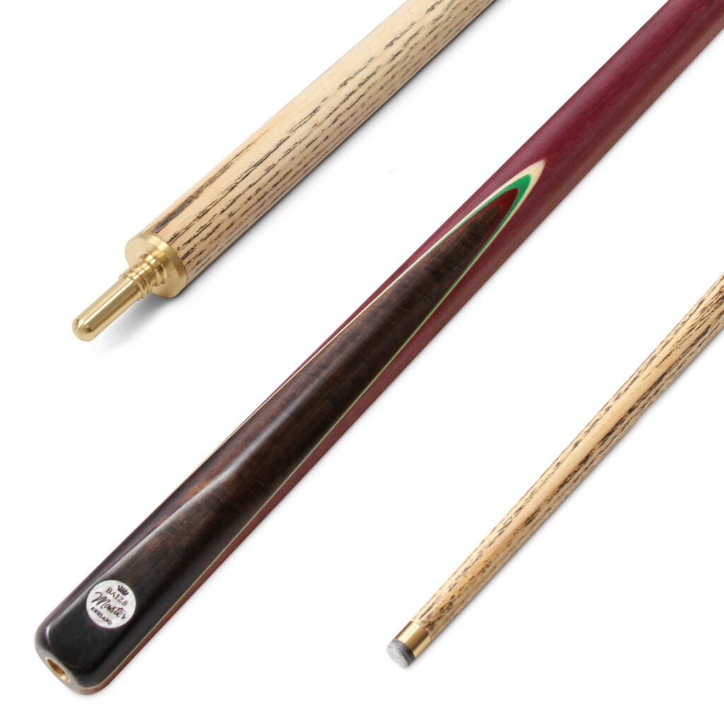 Baize Master House Series 2 Piece Snooker Pool Cue - 9 Options