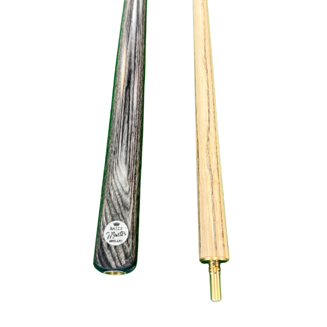 Baize Master 2 Piece Diamond Snooker Pool Cue - 2 Colours