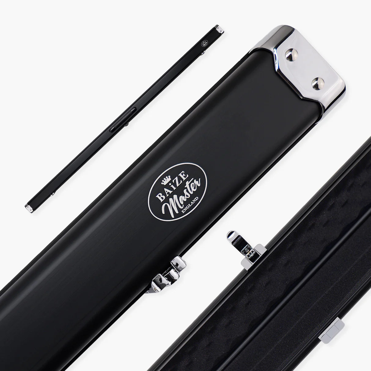 Baize Master Prestige 3/4 Snooker Pool Cue Case - Holds 3/4 Cue & Extensions - 6 Colours