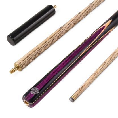 Baize Master 2 Piece Purple Jester 57Inch Snooker Pool Cue with 9.5mm Tip