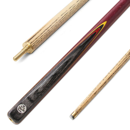 Baize Master House Series 2 Piece Snooker Pool Cue - 9 Options