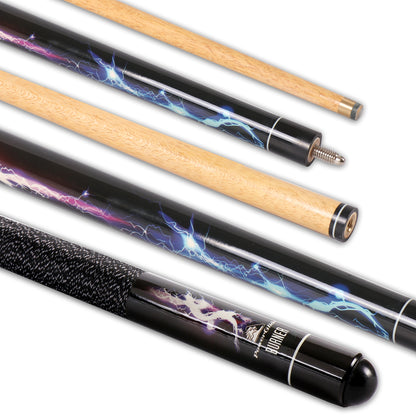 PowerGlide 57inch BURNER Pool Cue - 2 Piece with 13 mm Tip