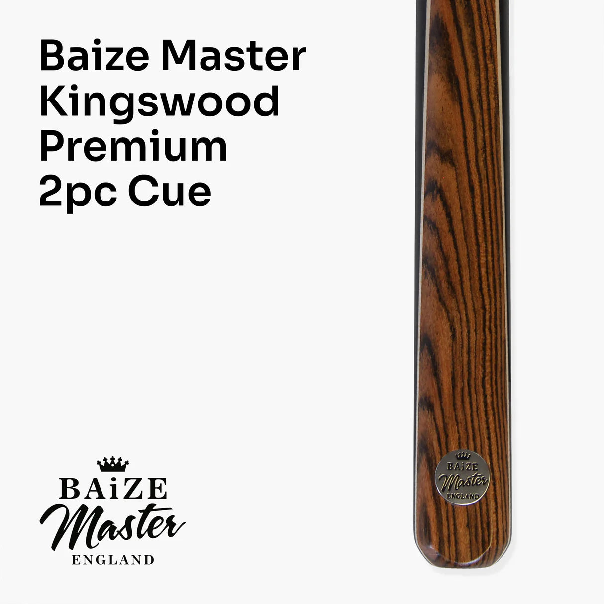 Baize Master Kingswood PREMIUM 57 Inch 2 Piece Snooker Pool Cue