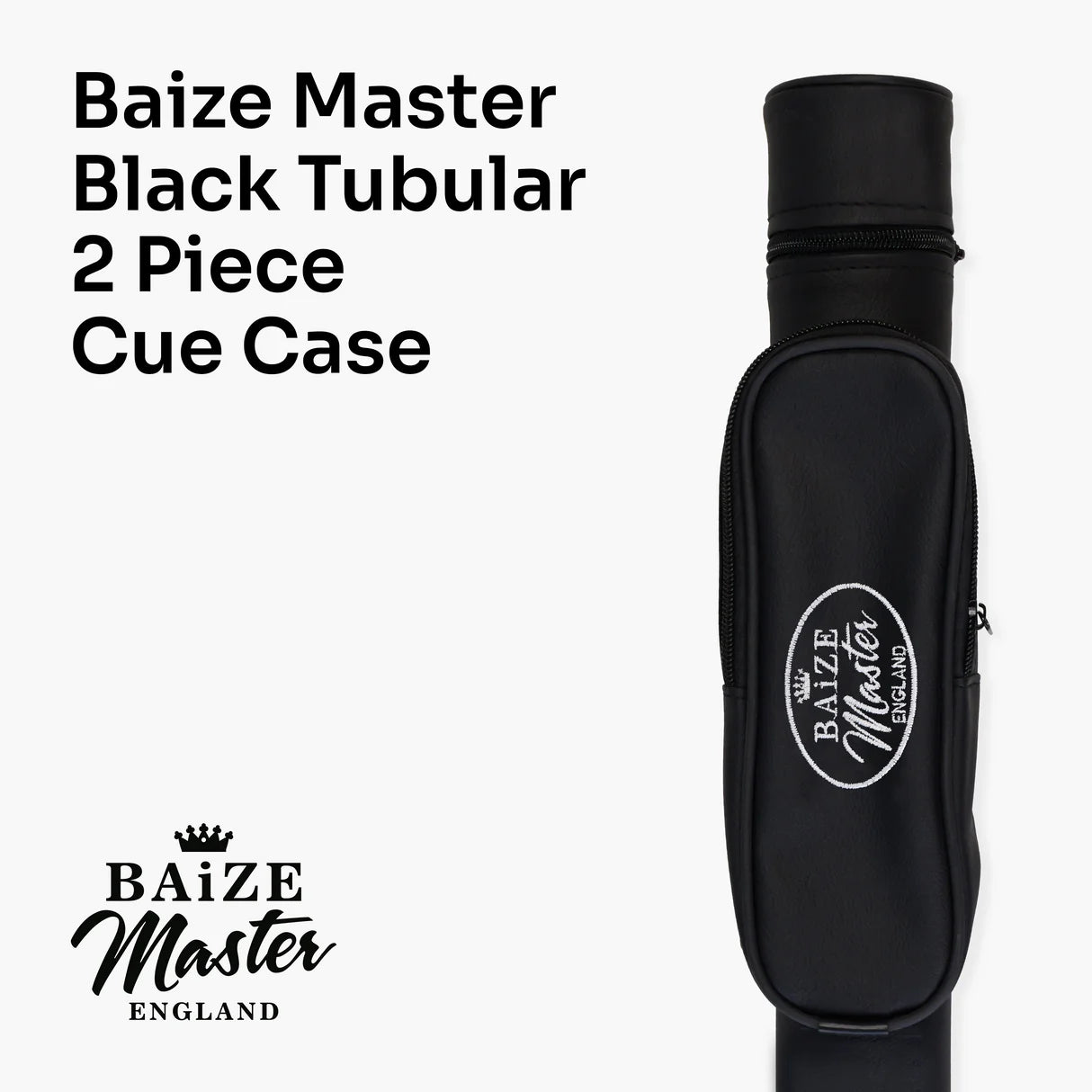 Baize Master Tubular Snooker Pool Cue Case - 2 Piece