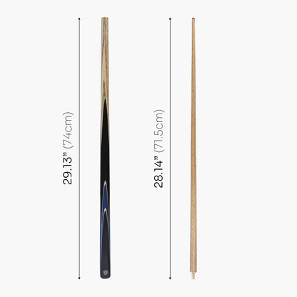 Jonny 8 Ball 2 Piece Sniper 57" Cue with 8mm Tip - 5 Colour Options