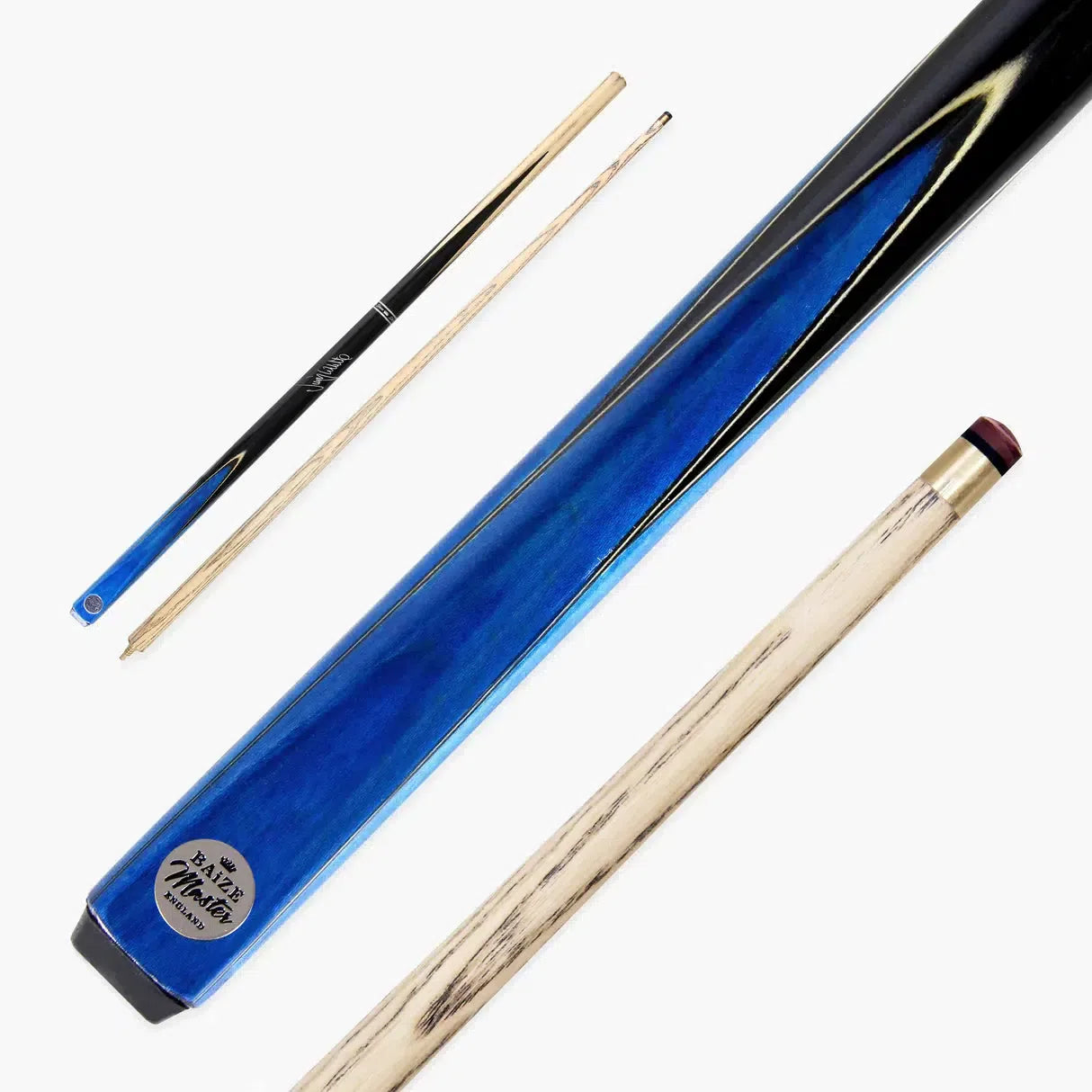 Baize Master - Jimmy White Signature Victory Cue - 2 Piece with 9.5mm Tip - 3 Colours