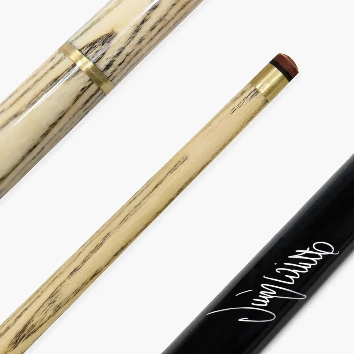 Baize Master - Jimmy White Signature Victory Cue - 2 Piece with 9.5mm Tip - 3 Colours