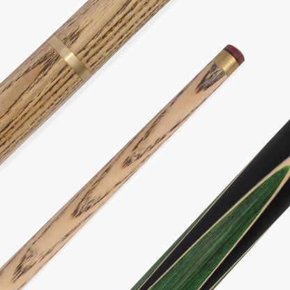 Baize Master Crucible Snooker Pool Cue - 2 Piece 57 inch - 9.5mm Tip