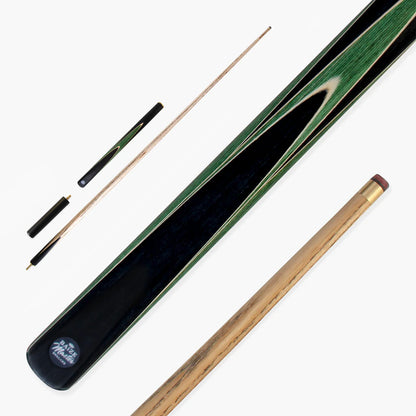 Baize Master 3/4 CRUCIBLE Hand Spliced Snooker Pool Cue - 6 Colours