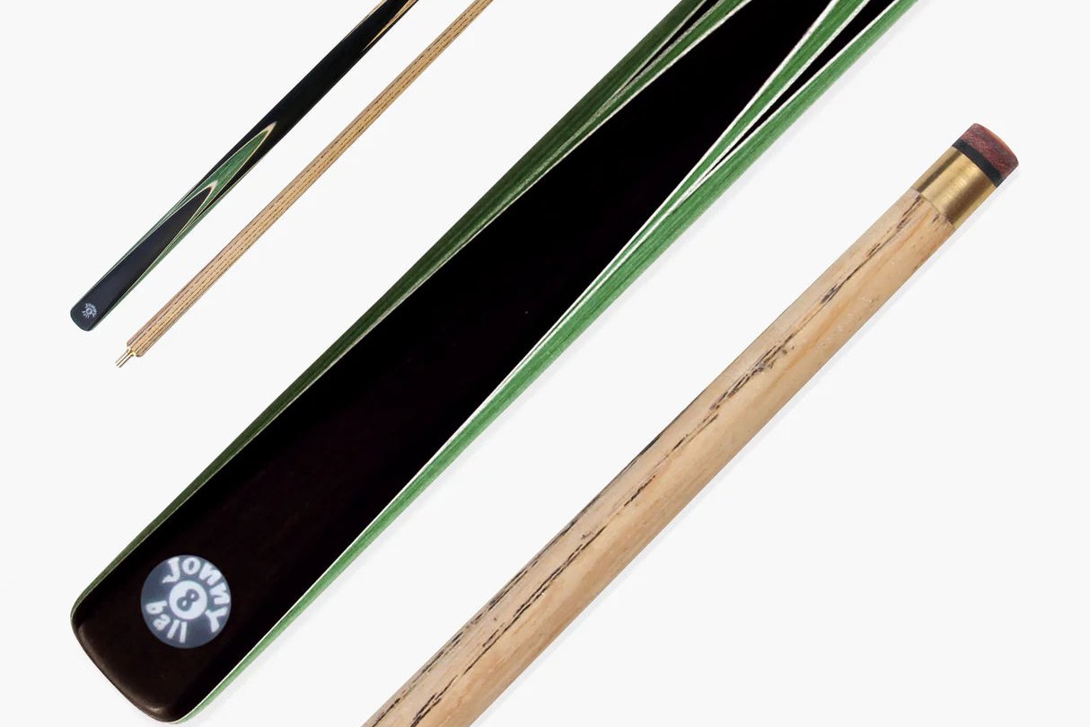 Jonny 8 Ball 2 Piece Sniper 57" Cue with 8mm Tip - 5 Colour Options