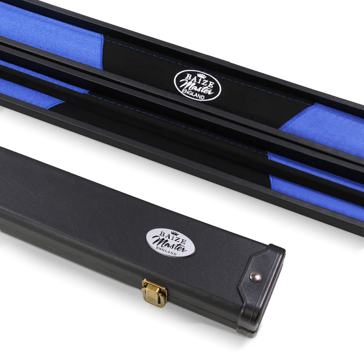 Baize Master 2 Piece Deluxe Snooker Pool Cue Case - 6 Colours