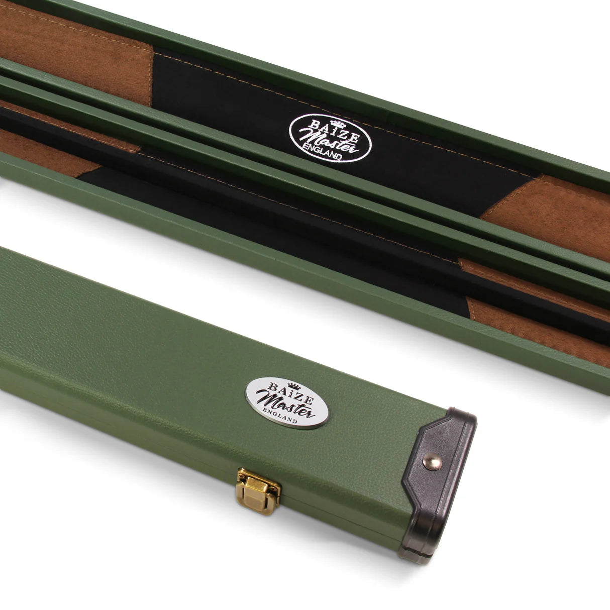 Baize Master 2 Piece Deluxe Snooker Pool Cue Case - 6 Colours