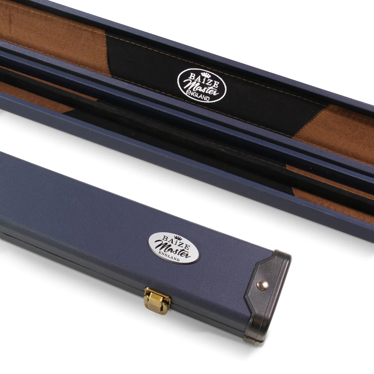 Baize Master 2 Piece Deluxe Snooker Pool Cue Case - 6 Colours