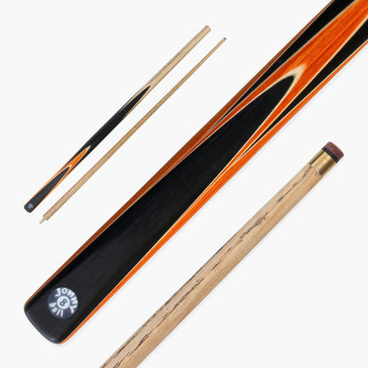 Jonny 8 Ball 2 Piece Sniper 57" Cue with 8mm Tip - 5 Colour Options