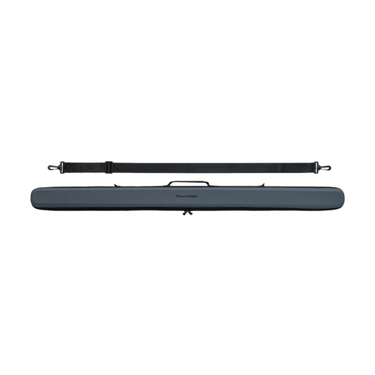 PowerGlide - Svartur 3/4 Joint Cue Case - Metallic Grey