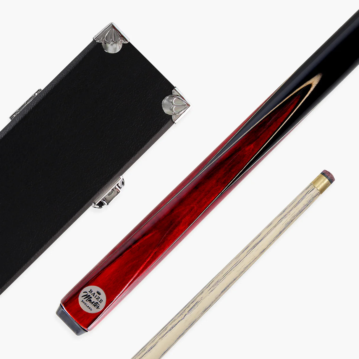 Baize Master Jimmy White Signature Victory 57inch Pool Cue & Case - 3 Colours