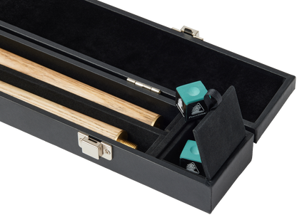 Aero 57" Snooker Pool Cue with Black Case Set - 9.5mm Tip