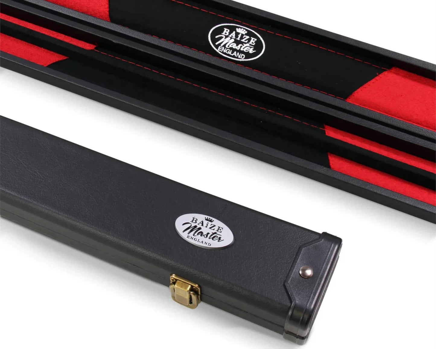 Baize Master 2 Piece Deluxe Snooker Pool Cue Case - 6 Colours