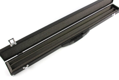 Classic Attache 2 Piece Snooker Pool Cue Case with Batten Divider - 4 Colours