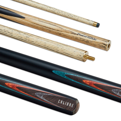 PowerGlide Calibre 57" Snooker Pool Cue - 2 Piece with 10mm Tip