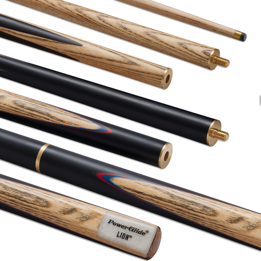 PowerGlide LION 57" English 3 Piece Pool Cue with 8.5mm Tip