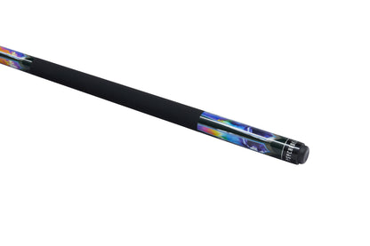 PowerGlide Psychedelic 57" - 2 Piece Pool Cue with 13mm Tip