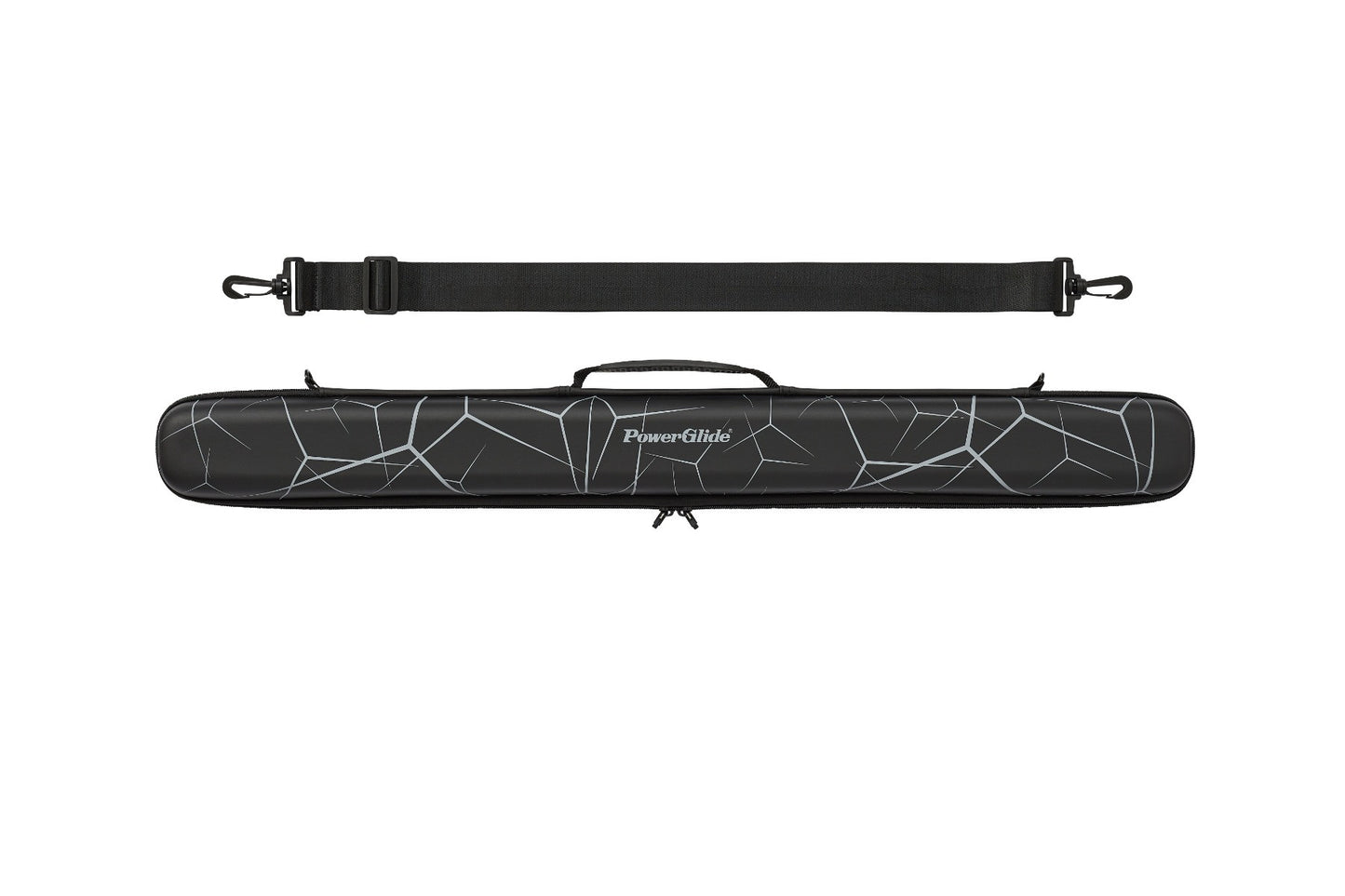 PowerGlide Svartur Cue Case - 2 Piece - Noir