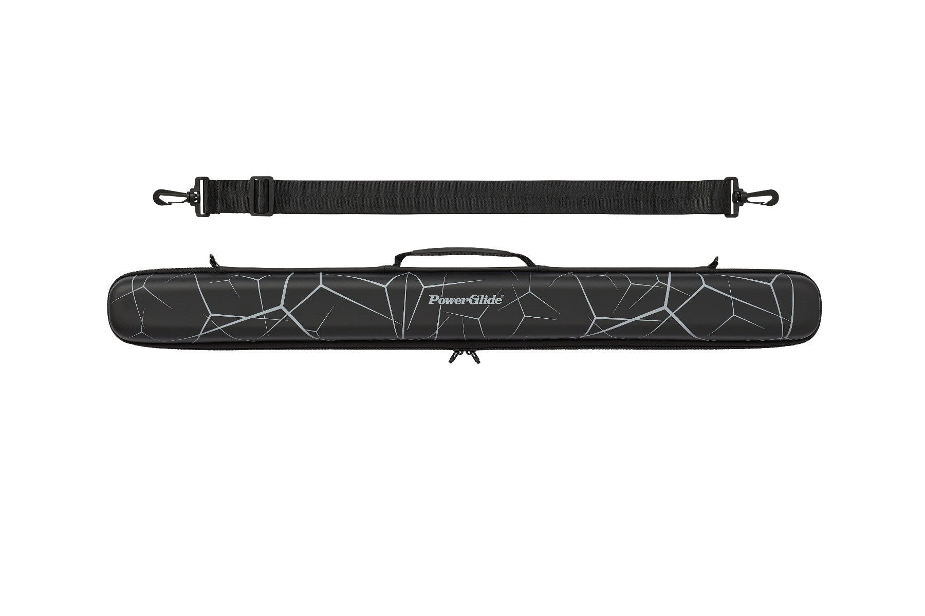 PowerGlide Svartur Cue Case - 2 Piece - Noir