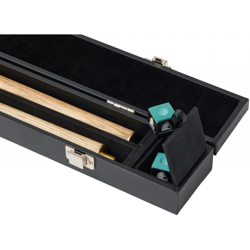 Target Snooker Pool Cue and Case Set - 57 Inch 2 Piece Cue - 9.5mm Tip